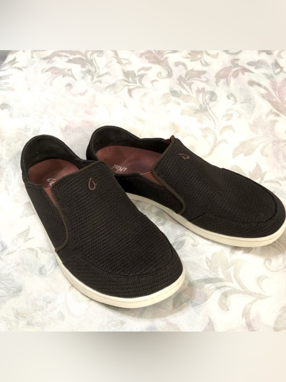 Olukai Nohea Mesh Loafer Dark Java/Brown size 9